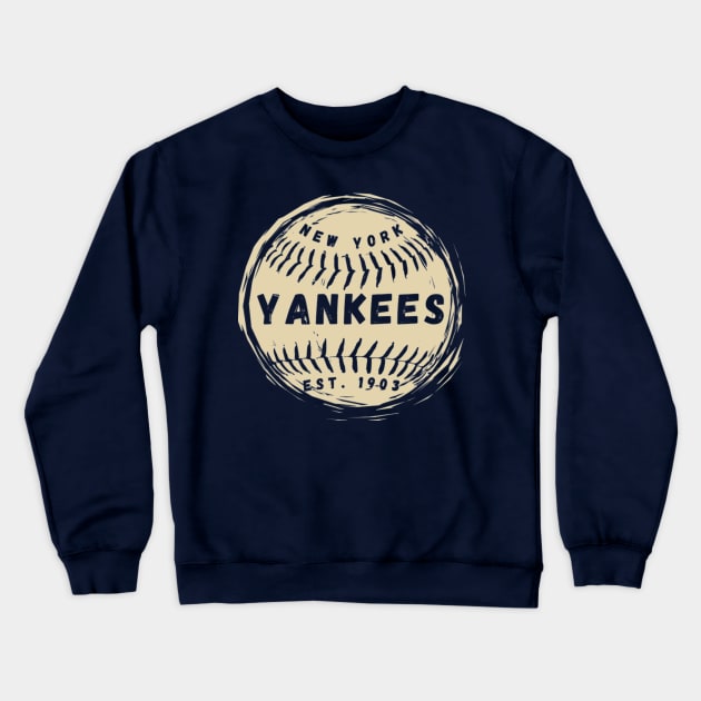 YANKEES SAVAGES 1903 Crewneck Sweatshirt by Alexander S.